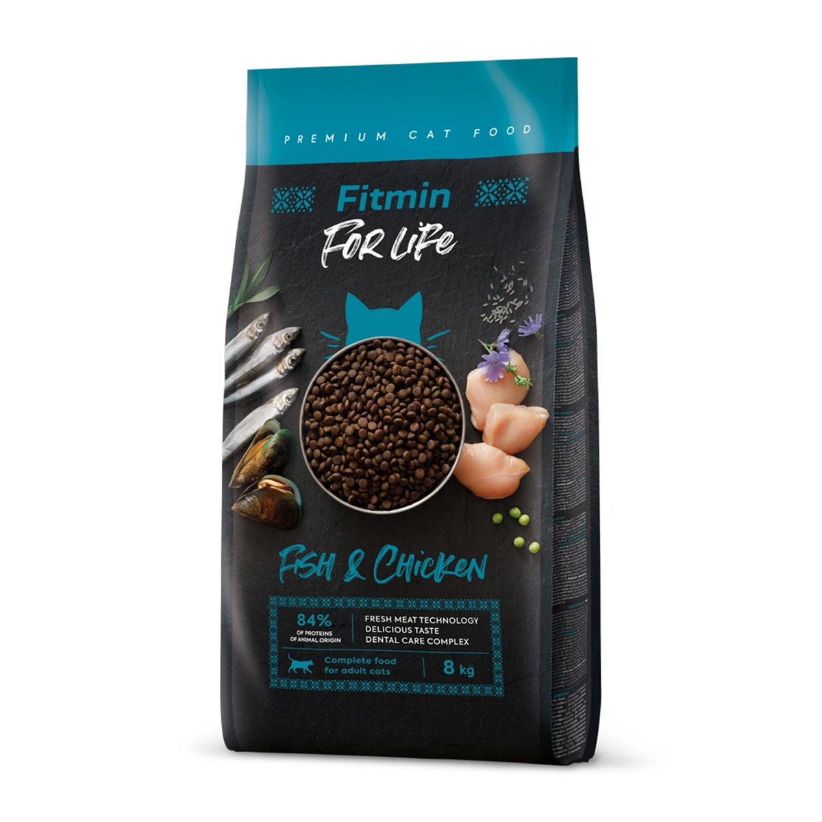Fitmin For Life Cat Adult Fish &amp; Chicken 8kg