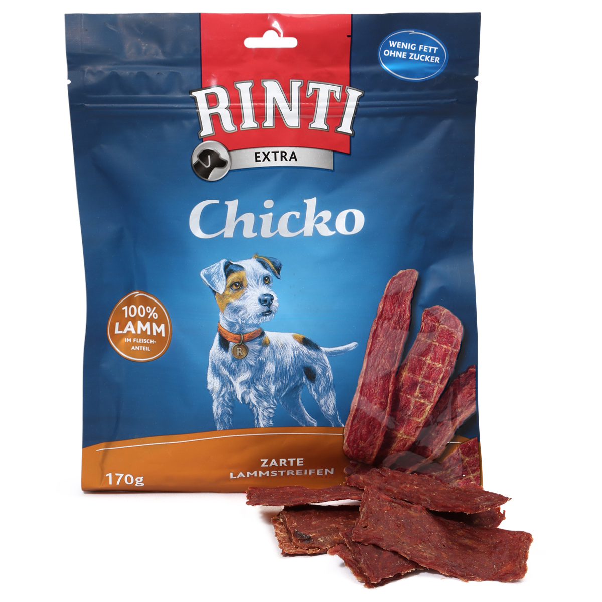 Rinti Extra Chicko 100% s jehněčím masem