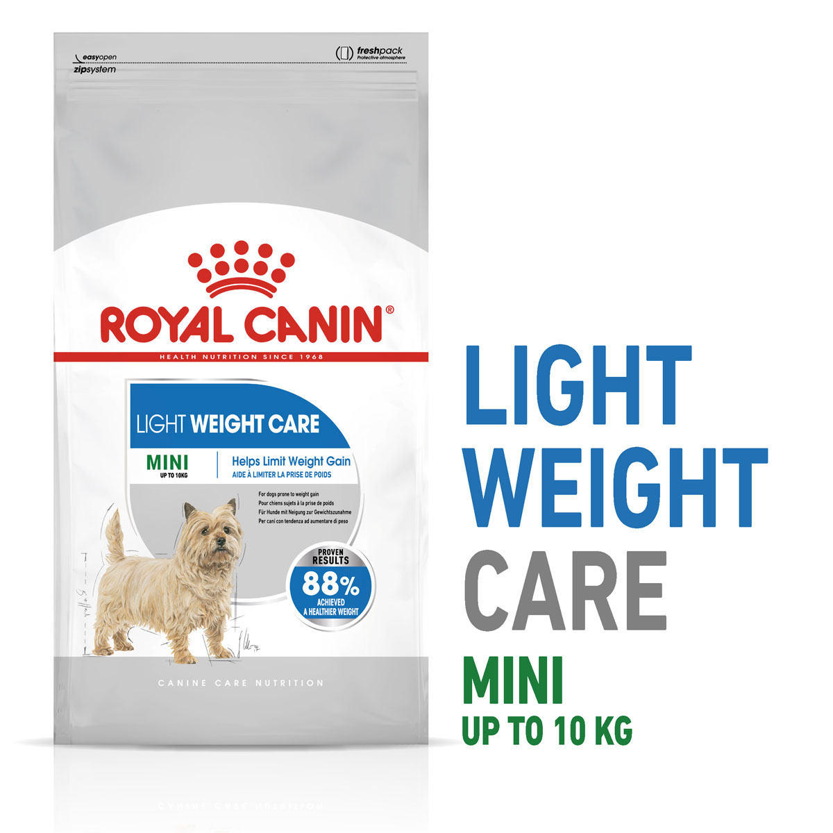 ROYAL CANIN WEIGHT CARE MINI granule pro malé psy se sklonem k nadváze