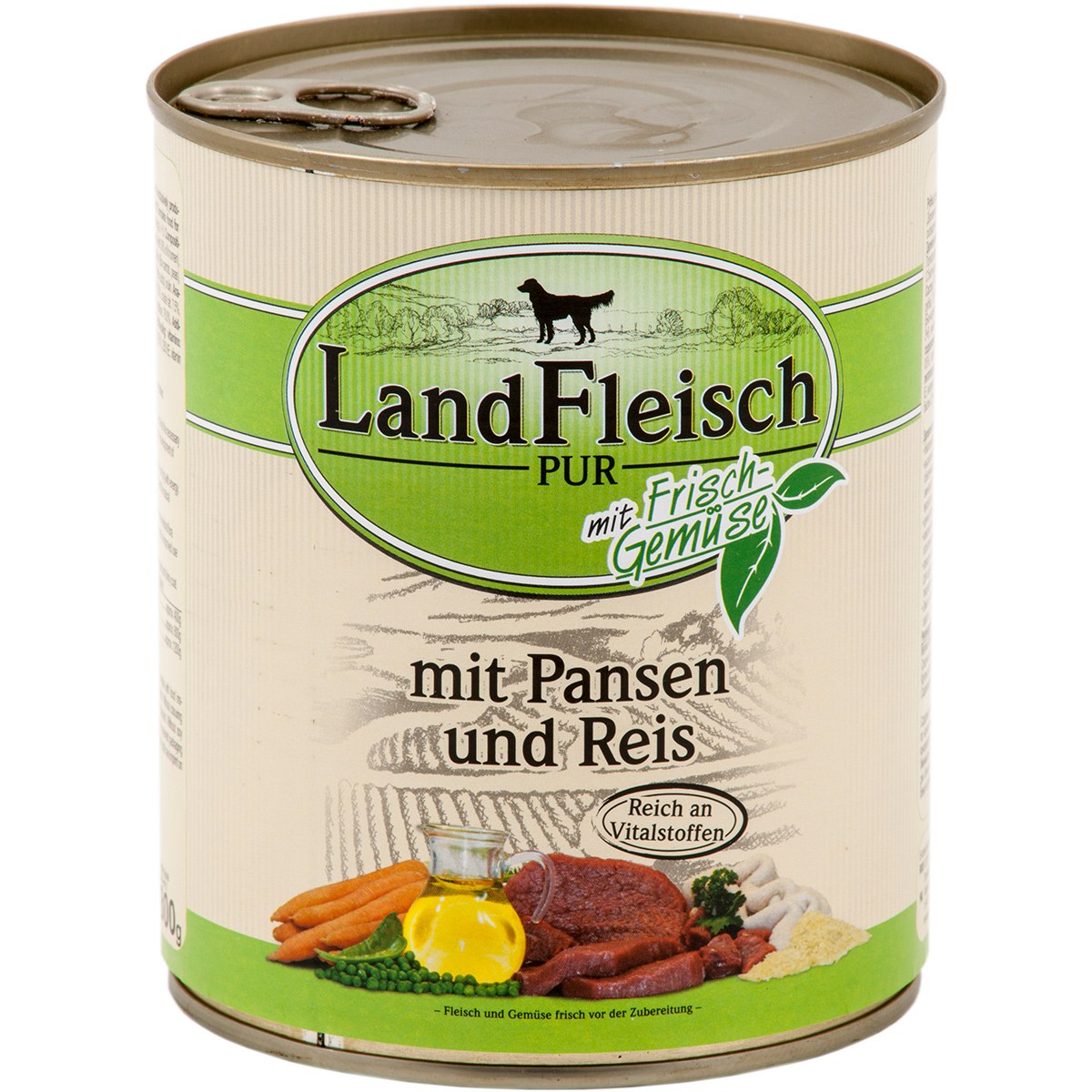 Landfleisch Dog Pur s dršťkami a rýží