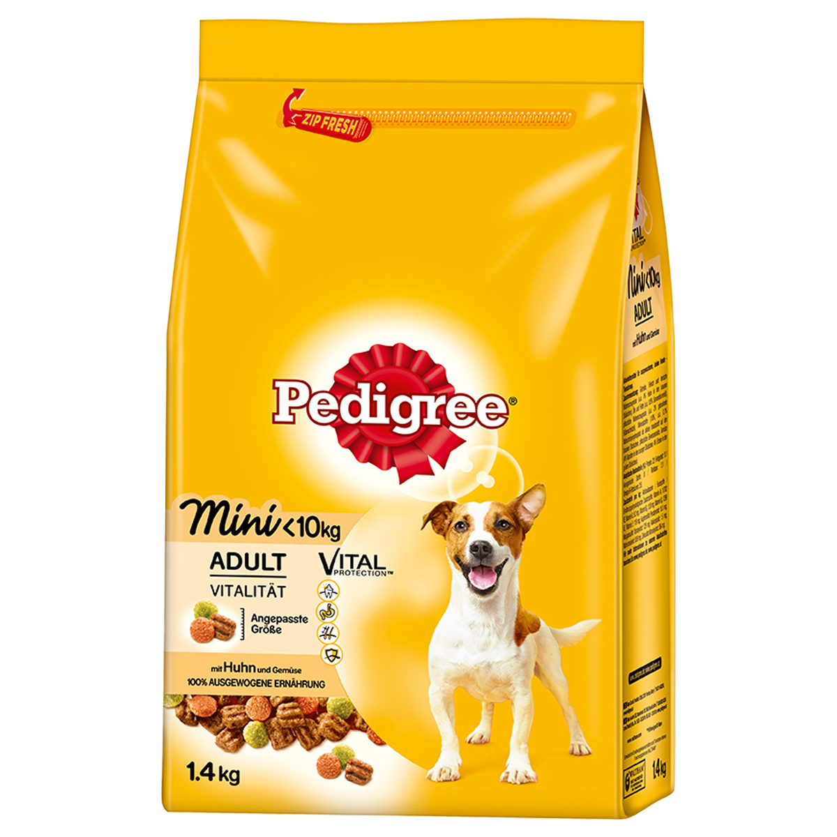 Pedigree Mini Adult s kuřecím masem a zeleninou
