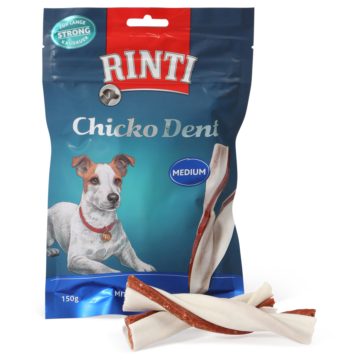 Rinti Chicko Dent Medium s kachními filety