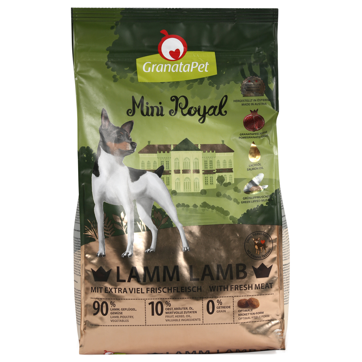 GranataPet Mini Royal s jehněčím masem, 1 kg