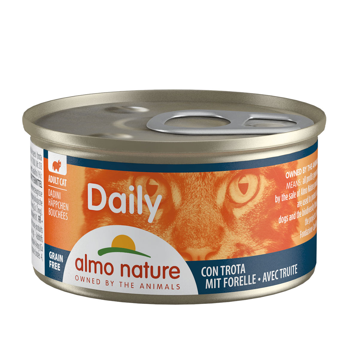 Almo Nature PFC Daily Menu Cat kousky se pstruhem