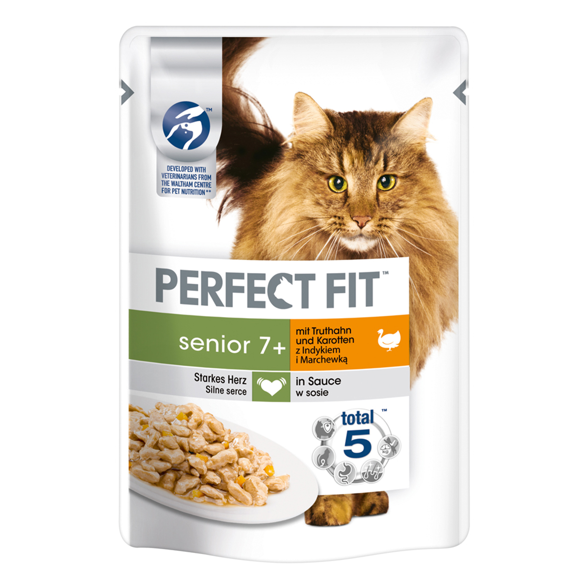 Perfect Fit Senior s krůtím masem a mrkví