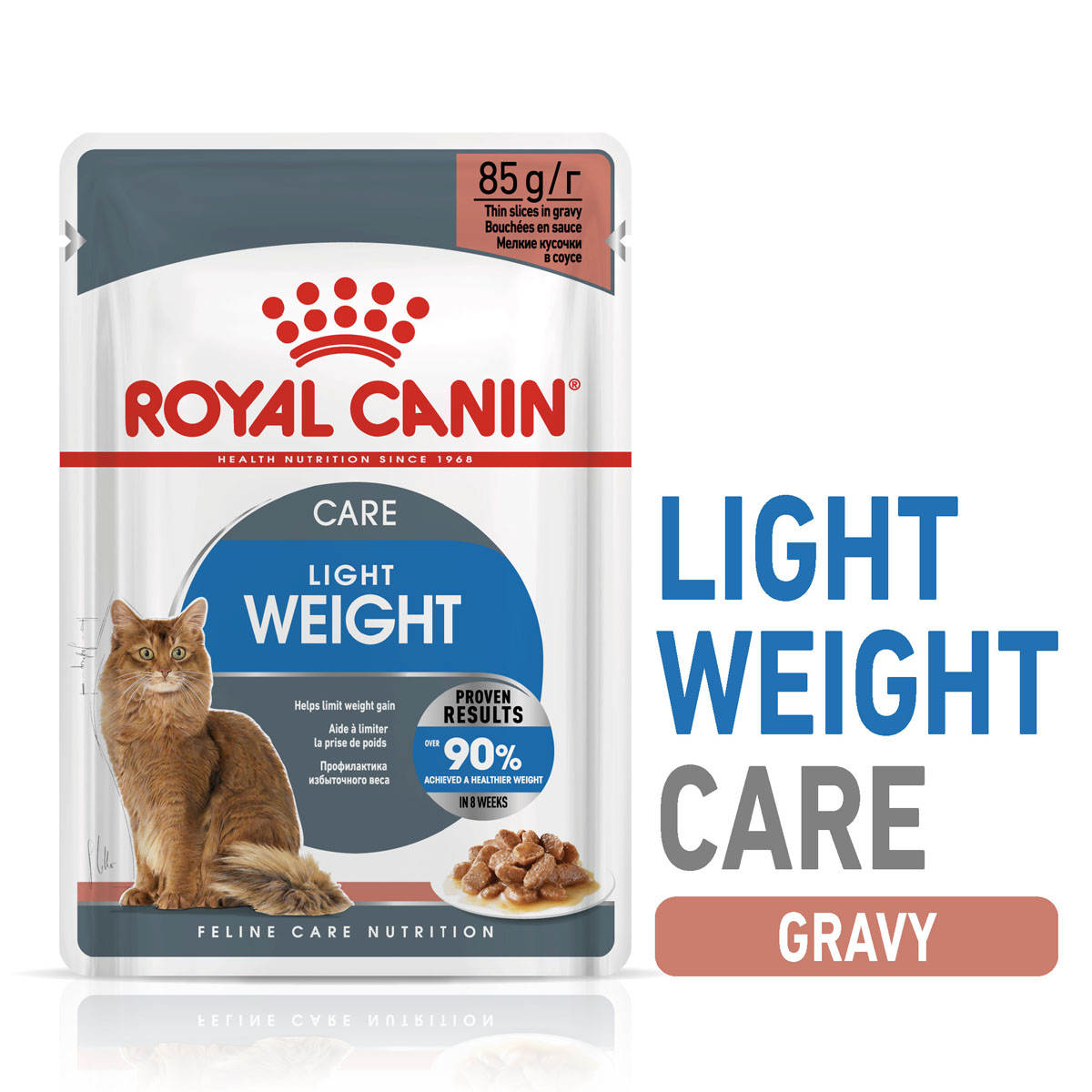 ROYAL CANIN ULTRA LIGHT v omáčce pro kočky se sklonem k nadváze