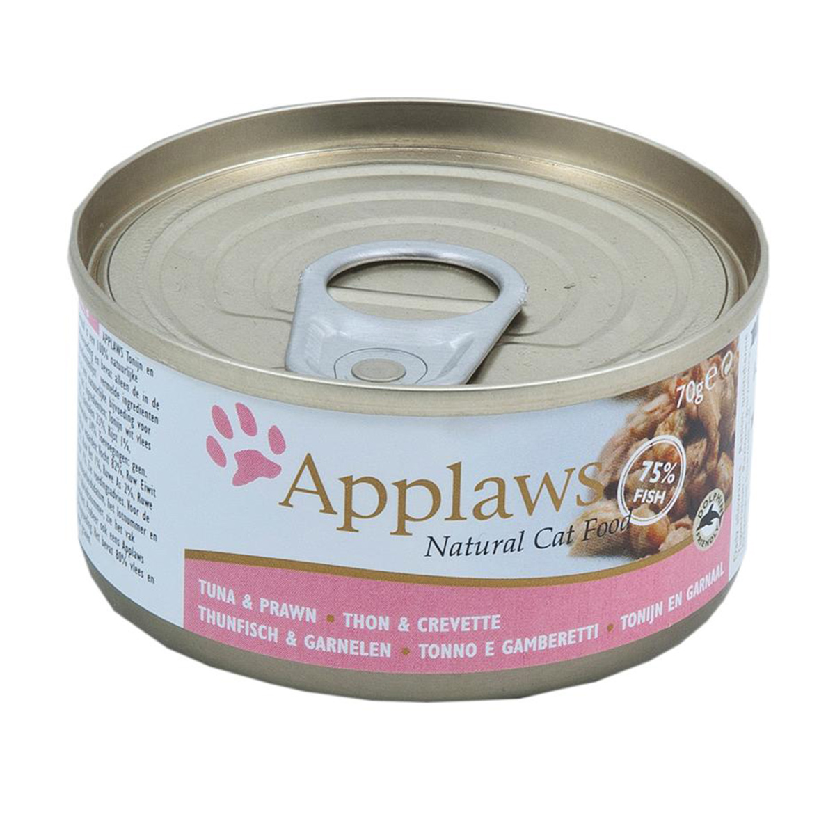 Applaws Cat filety z tuňáka a krevety