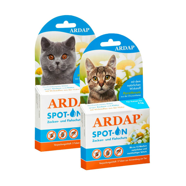 ARDAP Spot-On antiparazitikum pro kočky