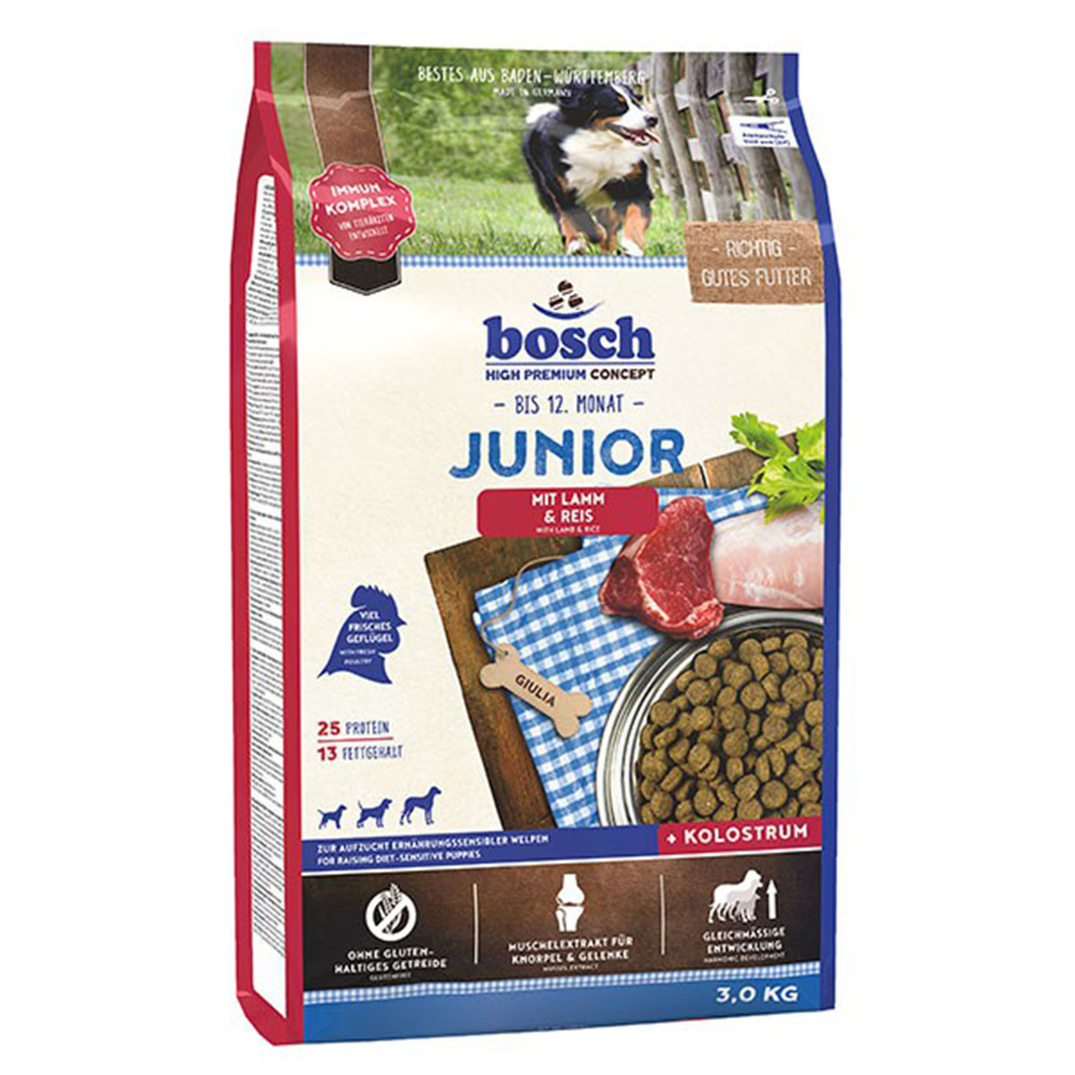 Bosch Junior jehněčí maso a rýže