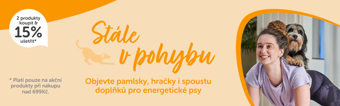 Stále v pohybu: sleva 15 %