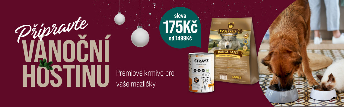 Prémiové krmivo -175 Kč
