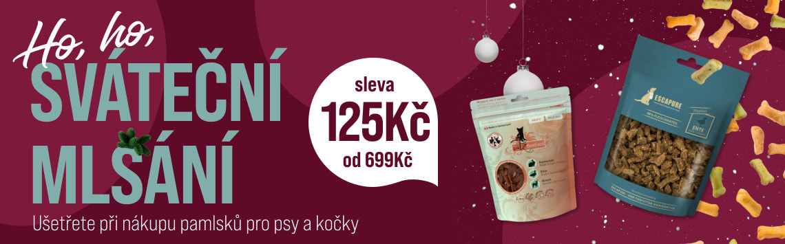 Pamlsky -125 Kč