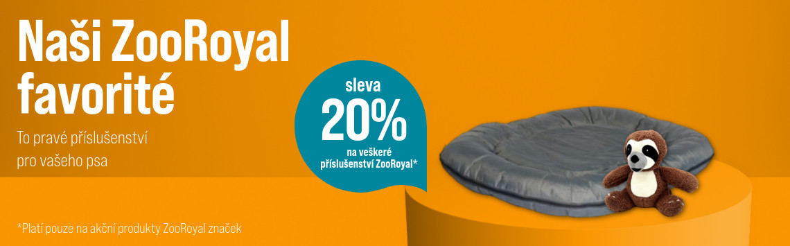 20 % na ZooRoyal doplňky