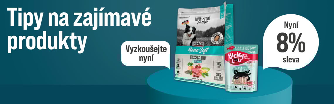 8 % na vybrané produkty