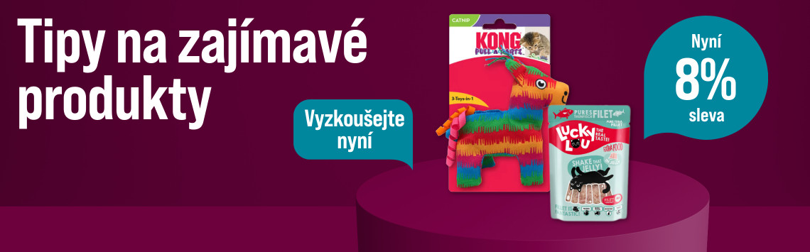 8 % na vybrané produkty