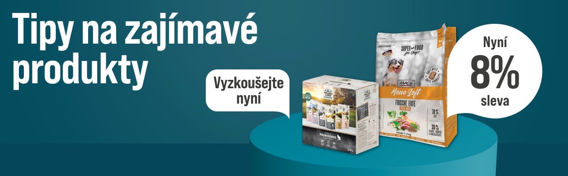 8 % na vybrané produkty