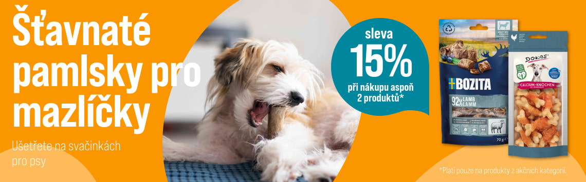 Pamlsky s 15% slevou