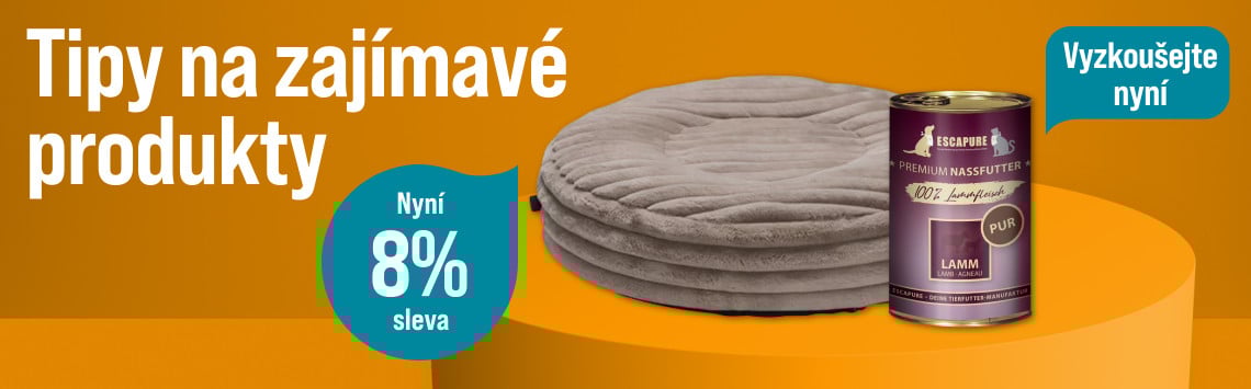 8 % na vybrané produkty