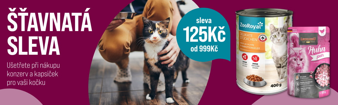  125 Kč sleva na konzervy