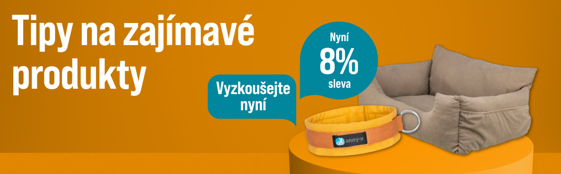 8 % na vybrané produkty