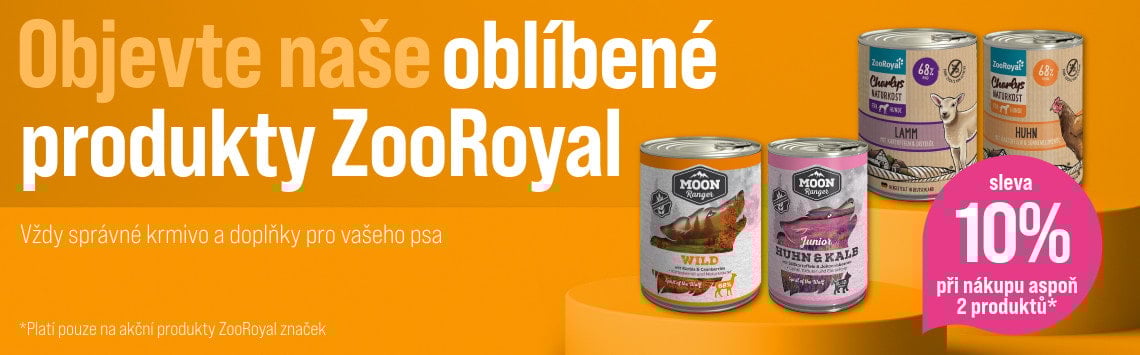 10% sleva na ZooRoyal značky