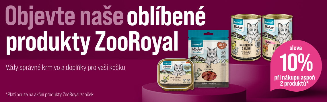 10% sleva na ZooRoyal značky