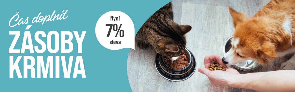 7% sleva na krmiva