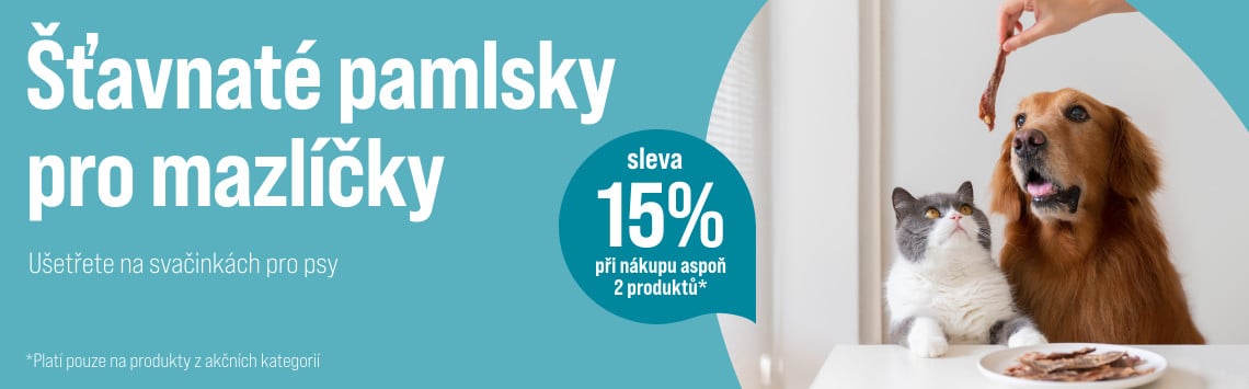 Pamlsky s 15% slevou