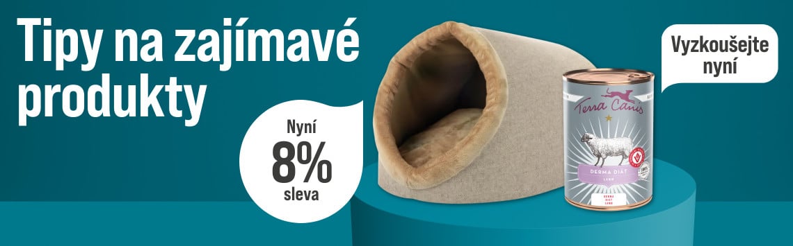 8 % na vybrané produkty