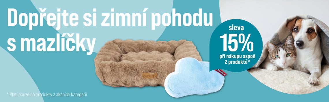 15% sleva na vybrané produkty