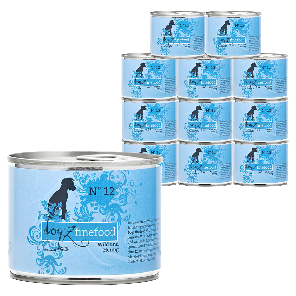 dogz finefood No. 12 zvěřina a sleď