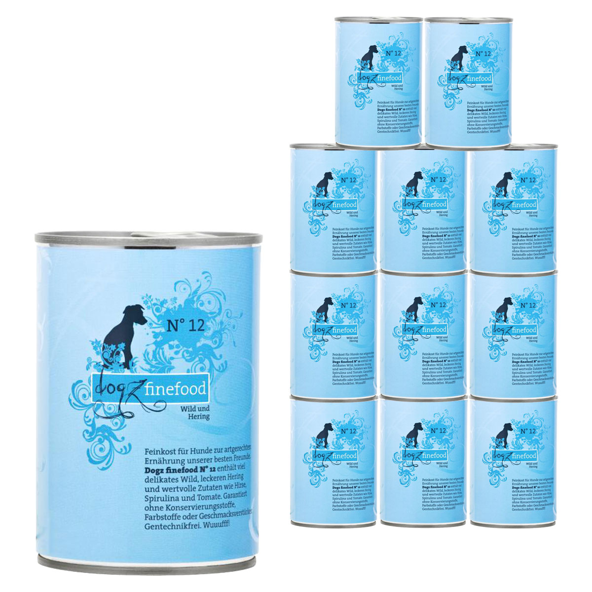 dogz finefood No. 12 zvěřina a sleď