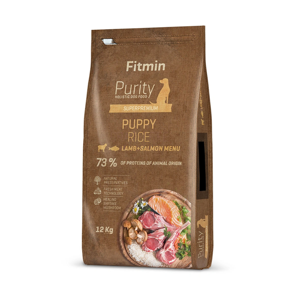 Fitmin Dog Purity Rice Puppy Lamb &amp; Salmon 12kg