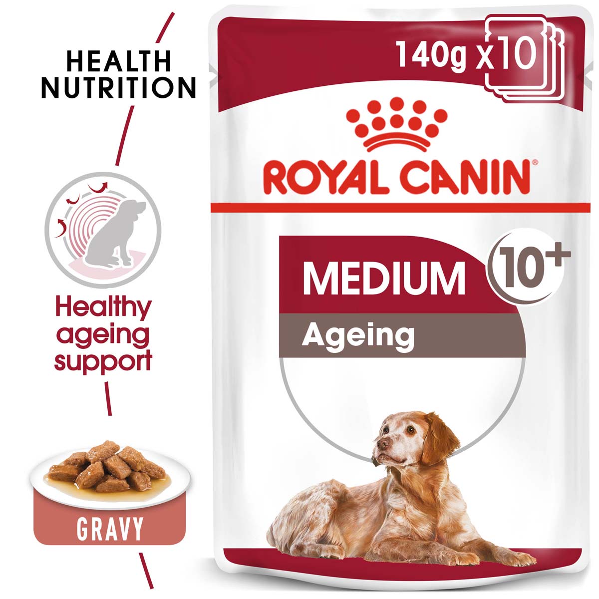 ROYAL CANIN MEDIUM AGEING 10+ mokré krmivo pro středně velké psy