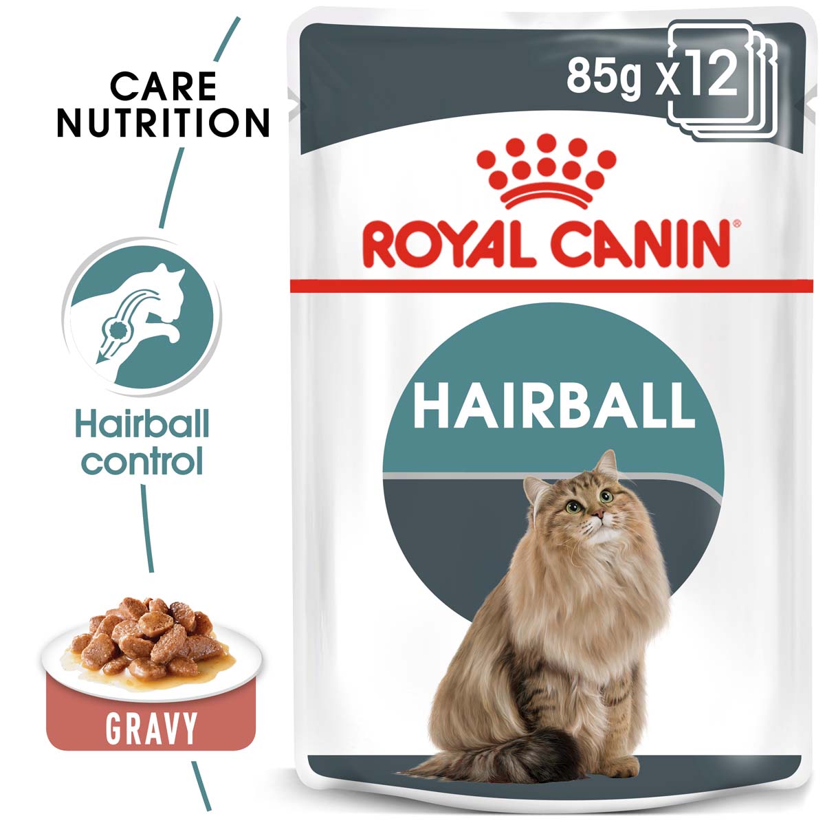 ROYAL CANIN Hairball Care proti tvorbě bezoárů
