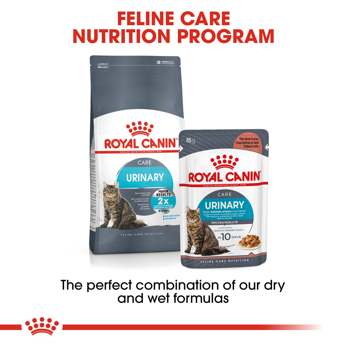 ROYAL CANIN URINARY CARE granule 2 kg + kapsička 12× 85 g