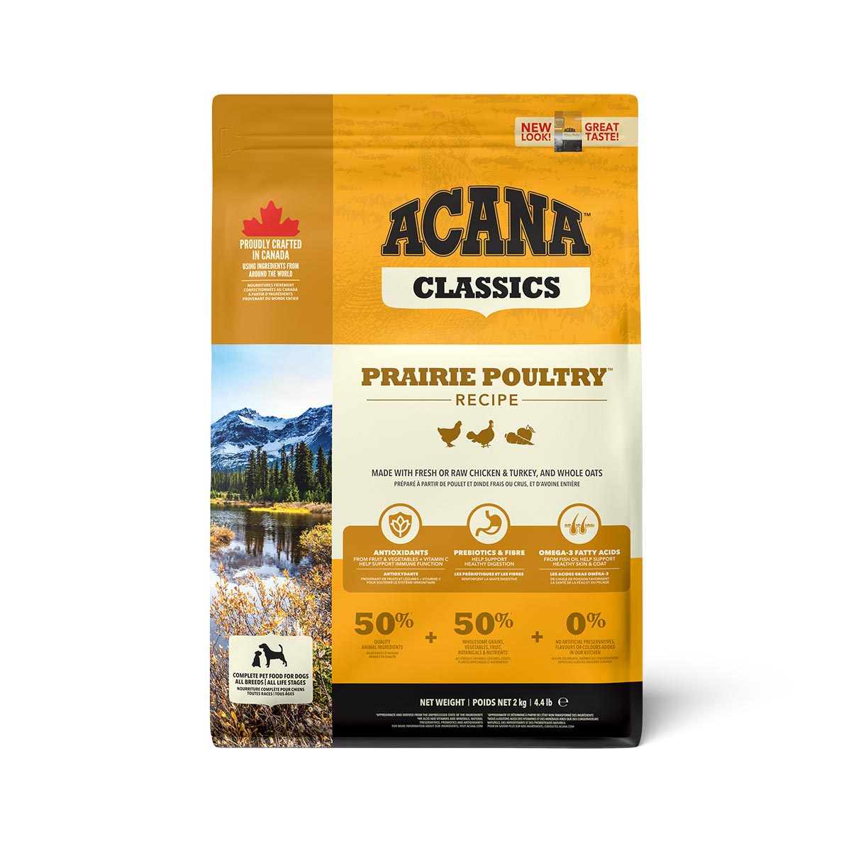acana dog classics prairie poultry recipe 2kg web
