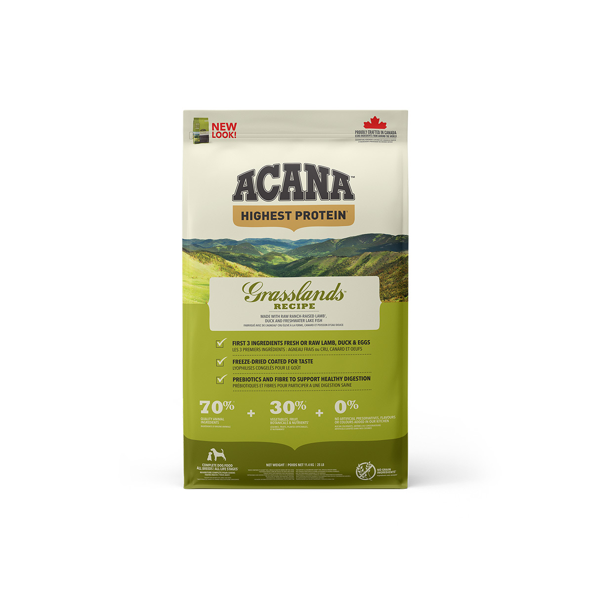 acana dog highest protein grasslands recipe 11 4kg web