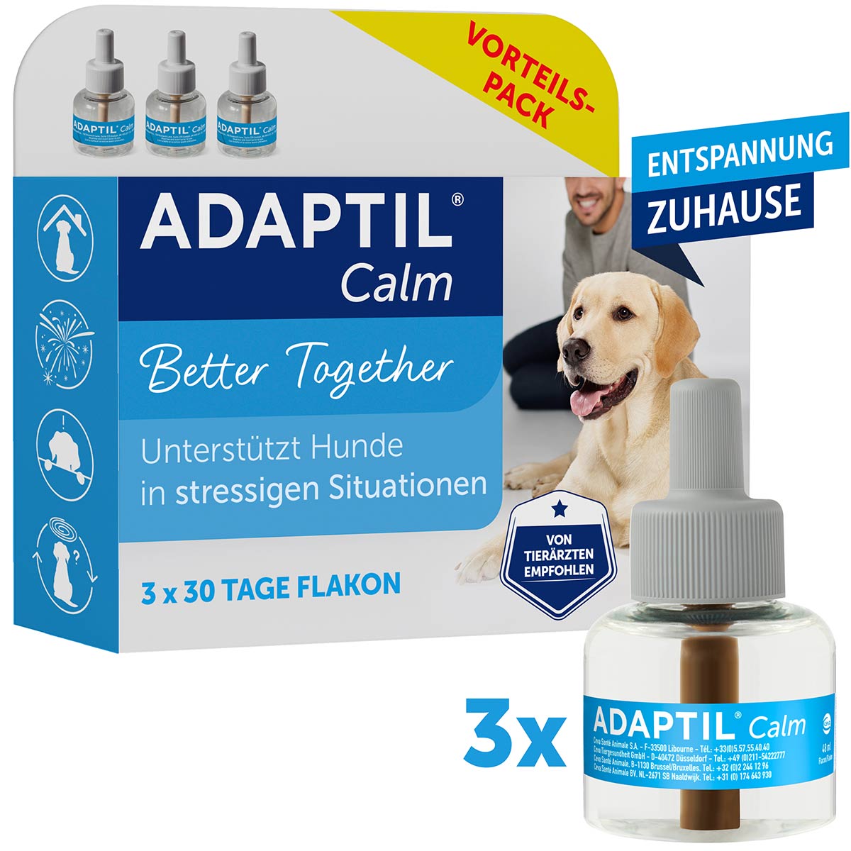 ADAPTIL® Calm 3 × 30denní výhodné balení