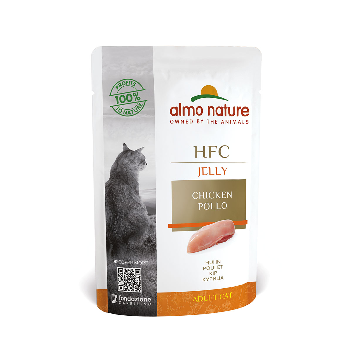 Almo Nature HFC in Jelly želé s kuřecím masem