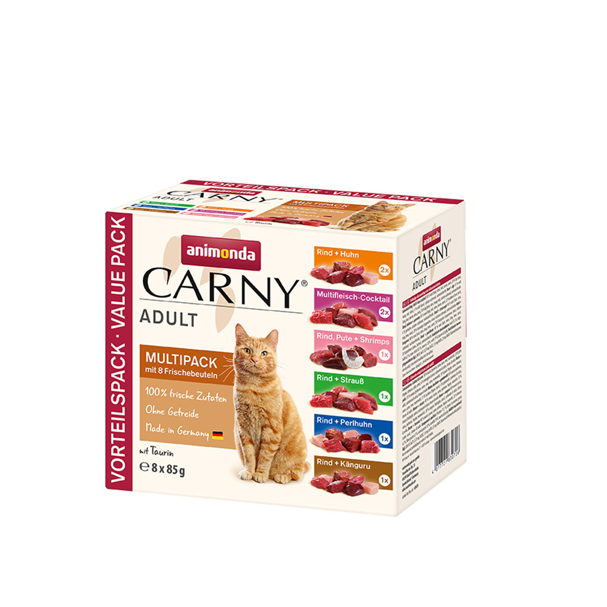 Animonda Carny Adult, multipack kapsičky