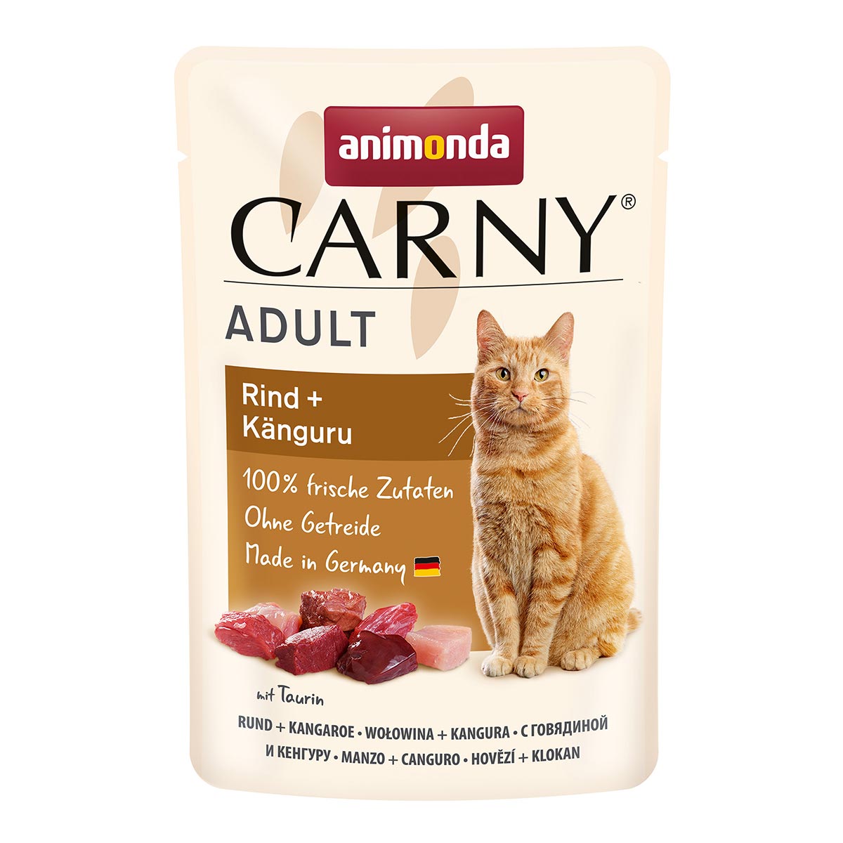 Animonda Carny Adult hovězí a klokan