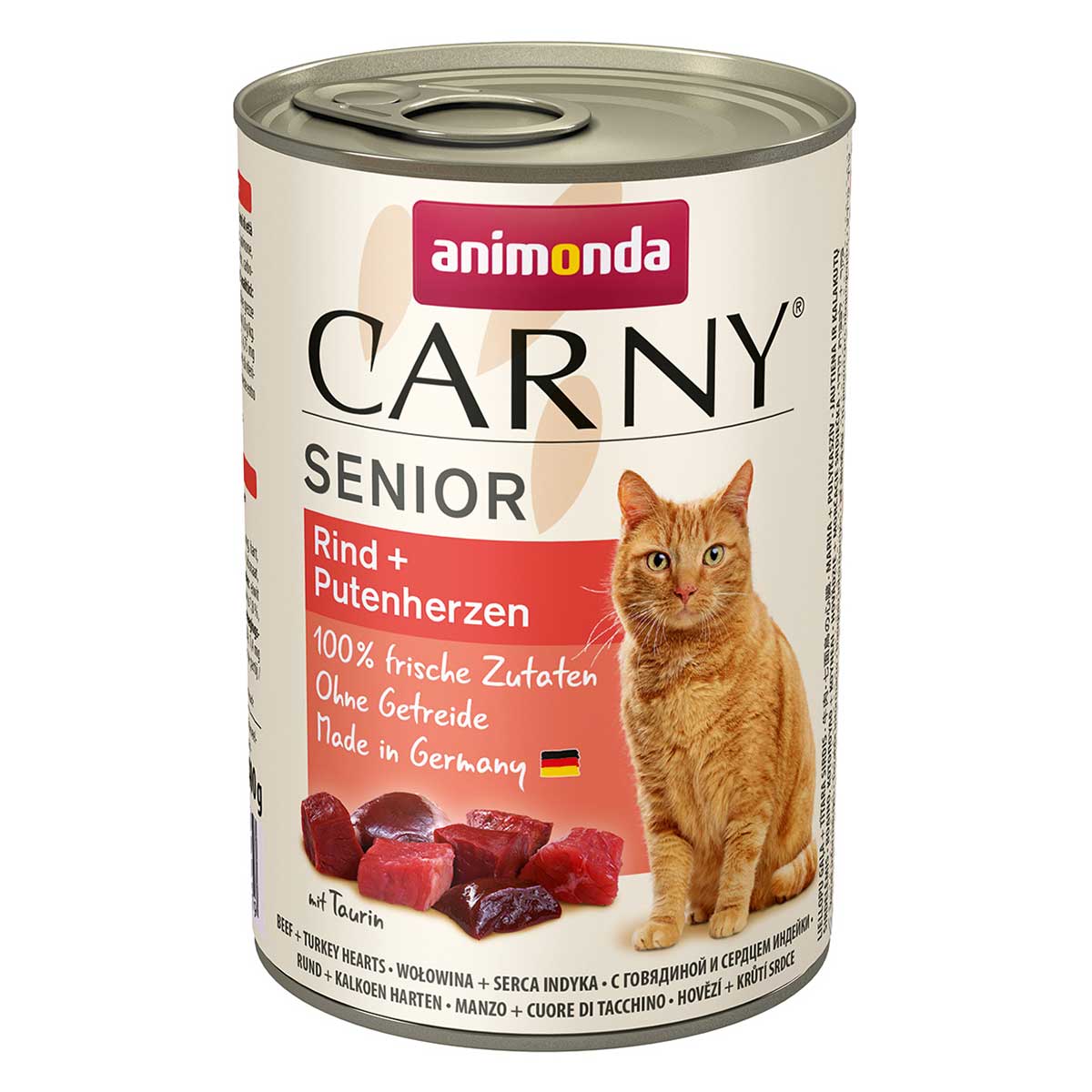 Animonda Carny Senior s hovězím masem a krůtími srdíčky