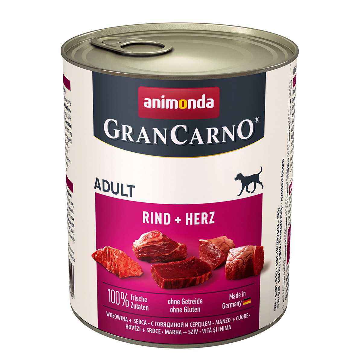 animonda grancarno adult rind herz 800g