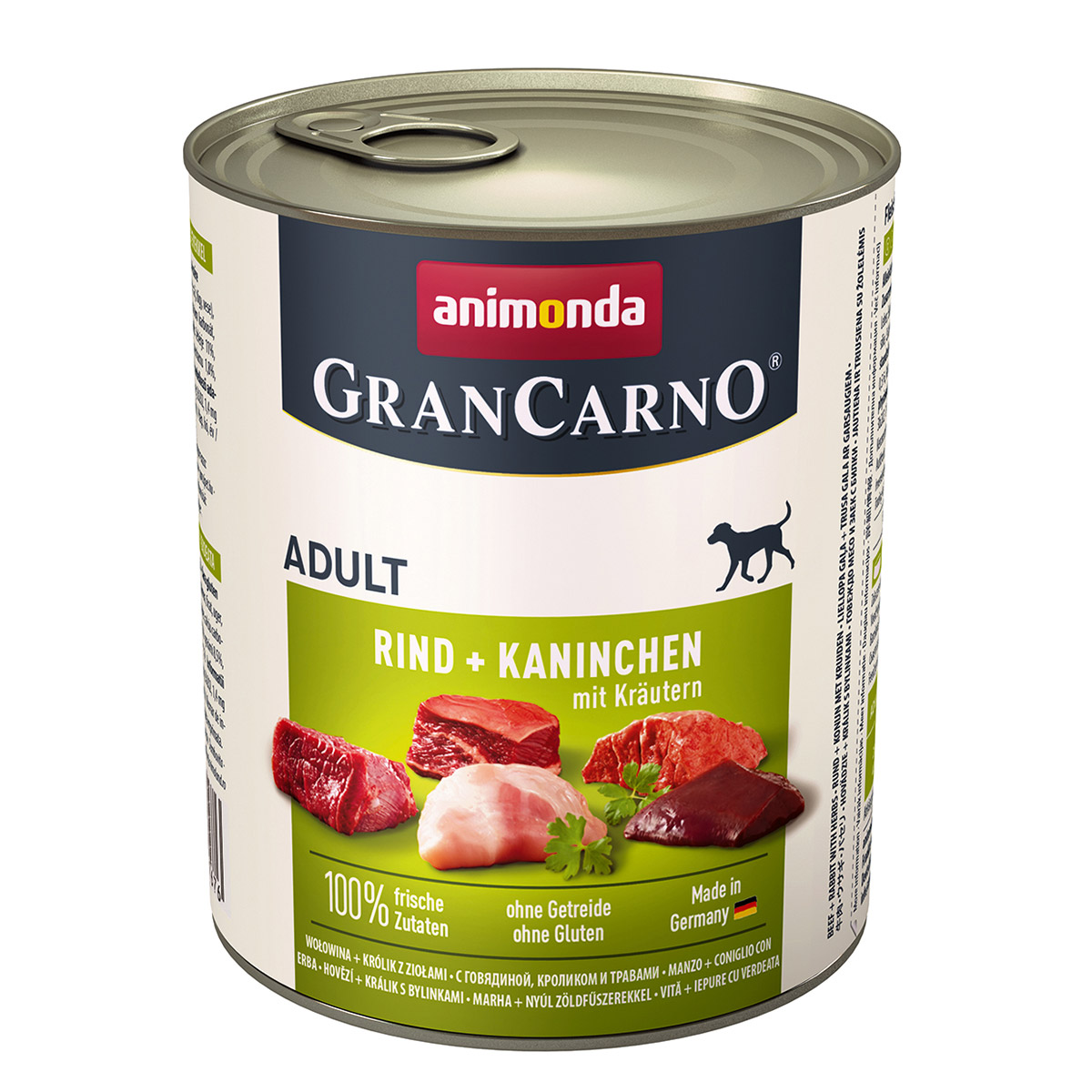 Animonda GranCarno Adult hovězí a králík s bylinkami