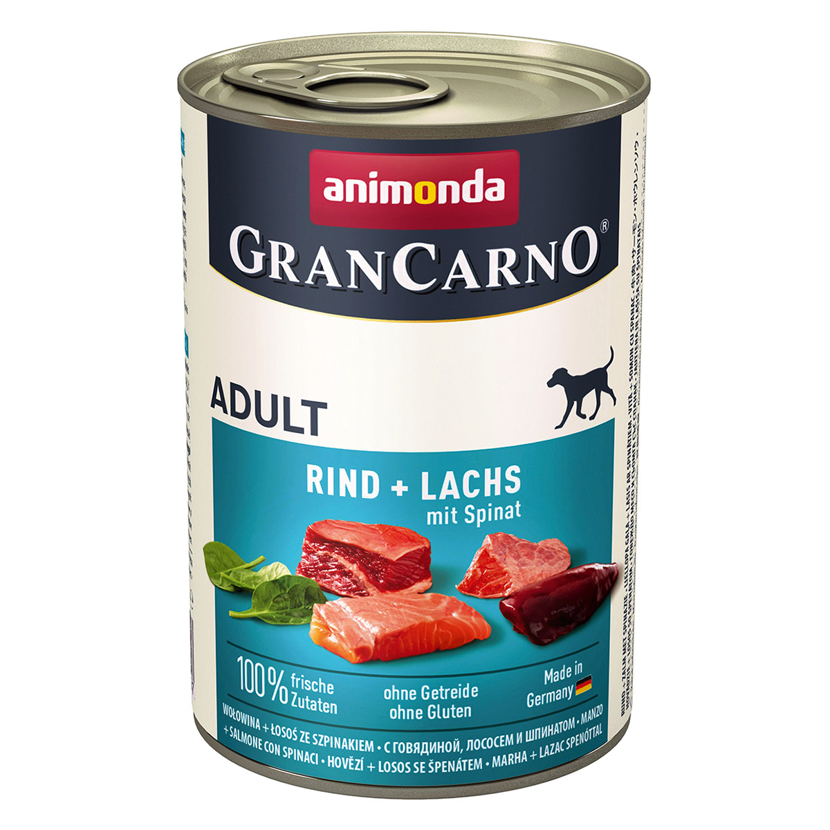 Animonda GranCarno Adult s hovězím masem, lososem a špenátem