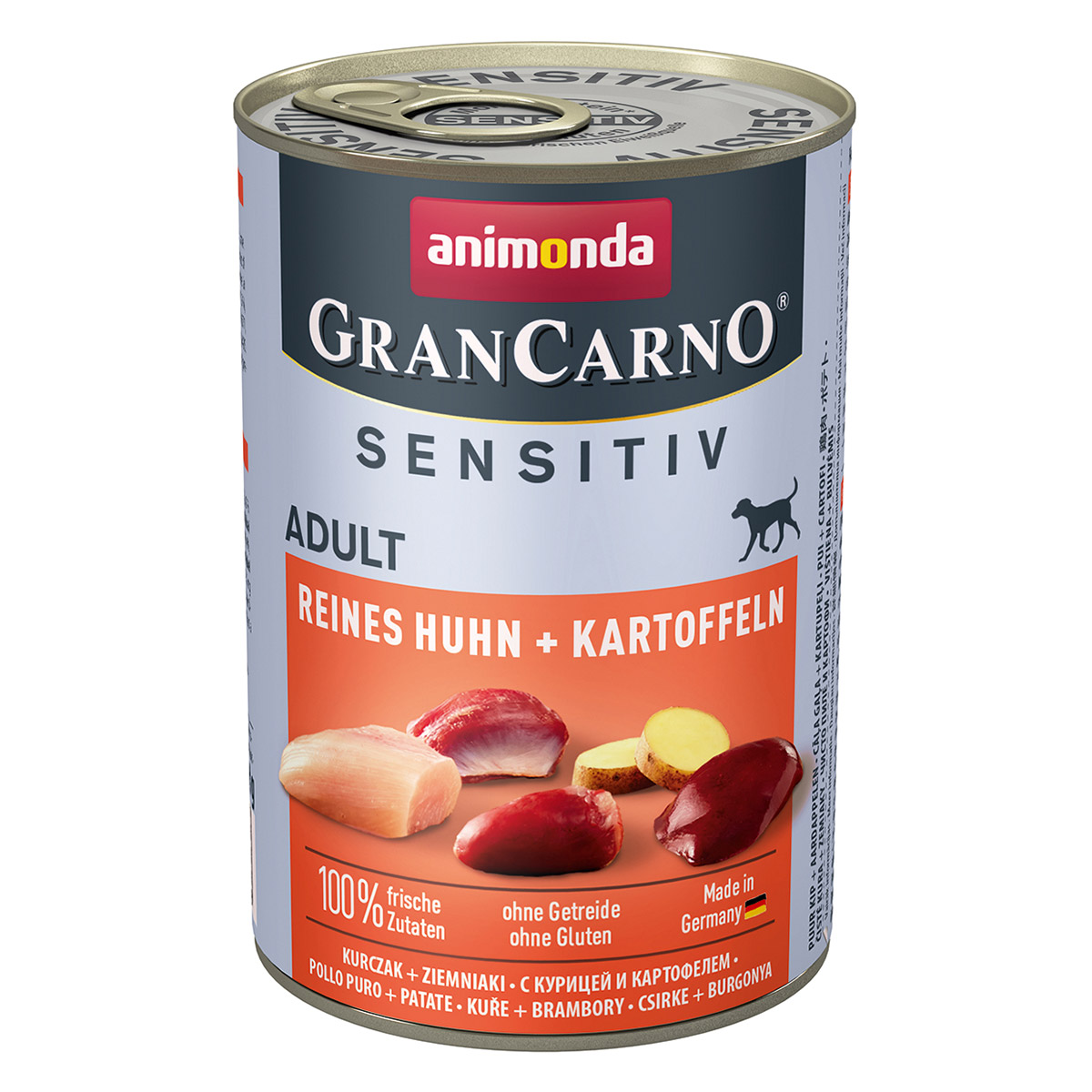 Animonda GranCarno Sensitiv čisté kuřecí maso s bramborami