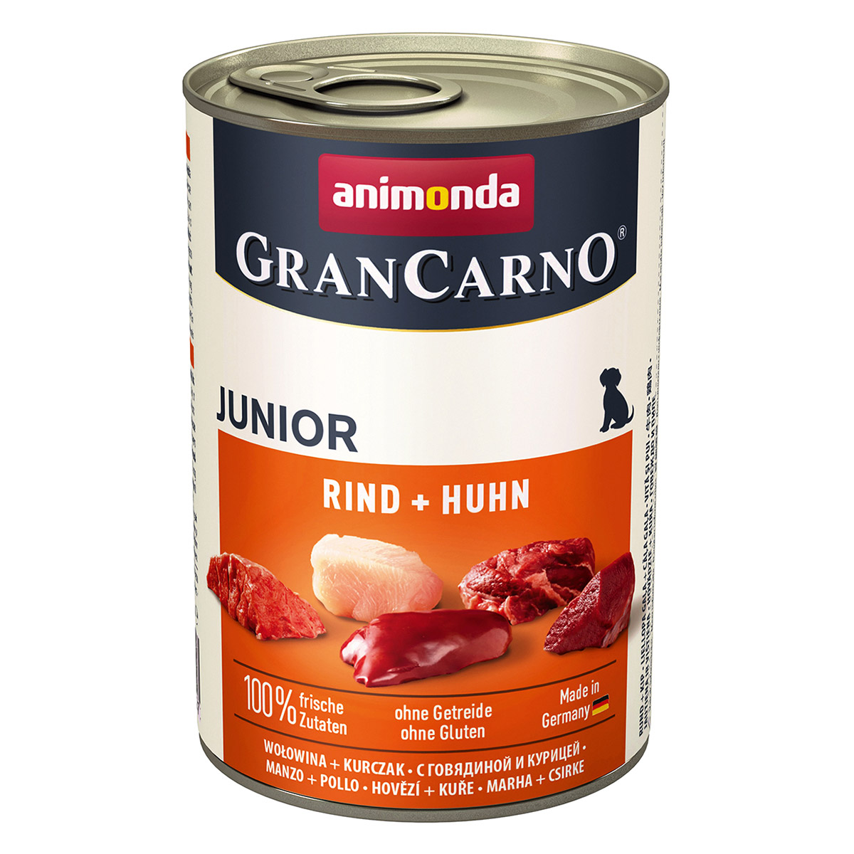 animonda grancarno junior rind huhn 400g