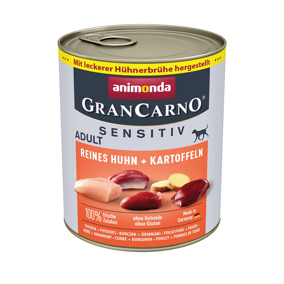 Animonda Grancarno Sensitiv kuřecí maso a brambory 12× 800 g