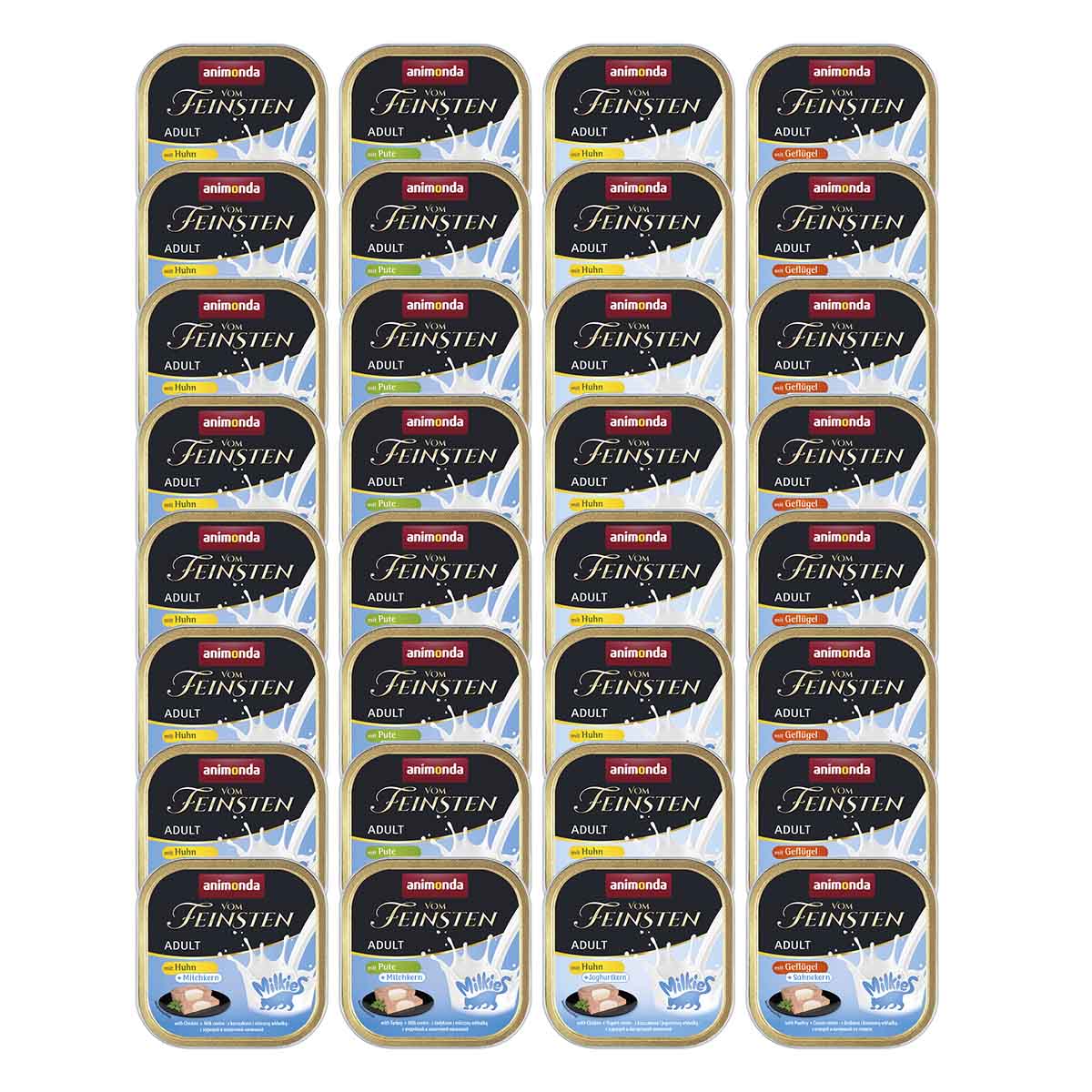 animonda Vom Feinsten Adult mix 32× 100 g